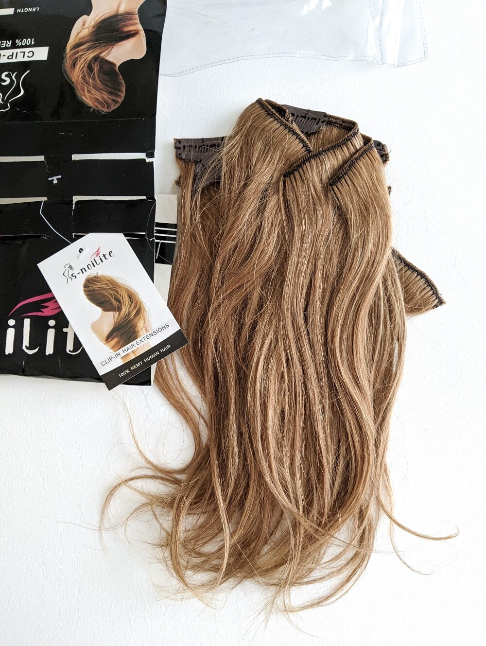 Remy Human Hair Extensions 12inch Irish Cream - Picture 4 of 9